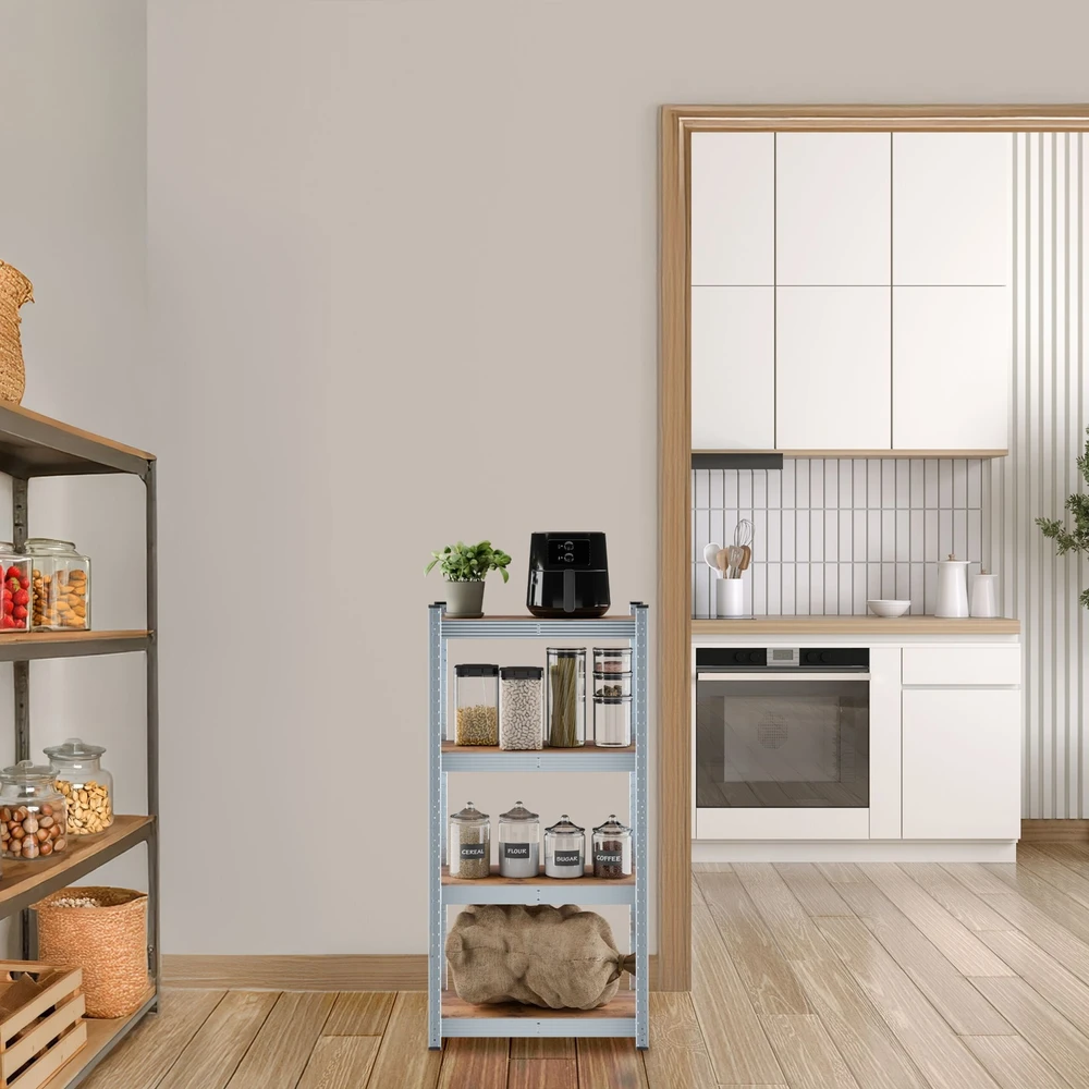 Relaxdays Cinkuota itin tvirta lentynų sistema