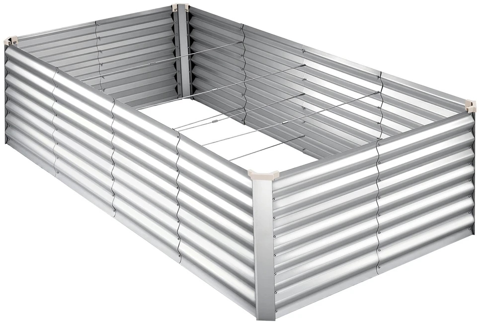 VEVOR Cinkuota pakelta daržovių lysvė 2400 x 1200 x 620 mm