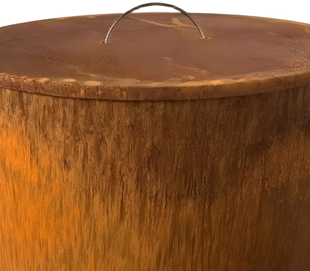 Relaxdays Corten plieno ugnies statinė