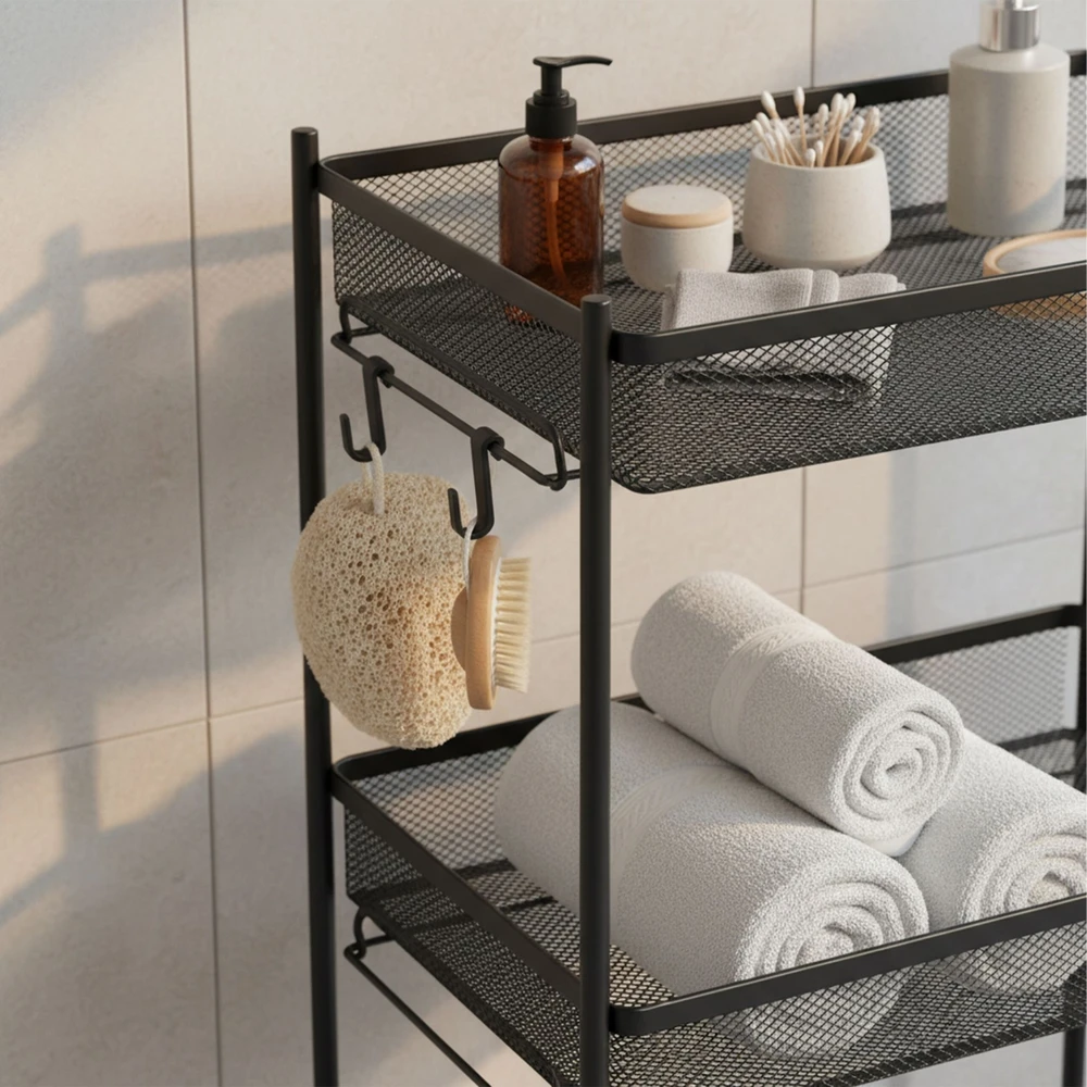 Relaxdays Daugiapakopis tinklinis vežimėlis