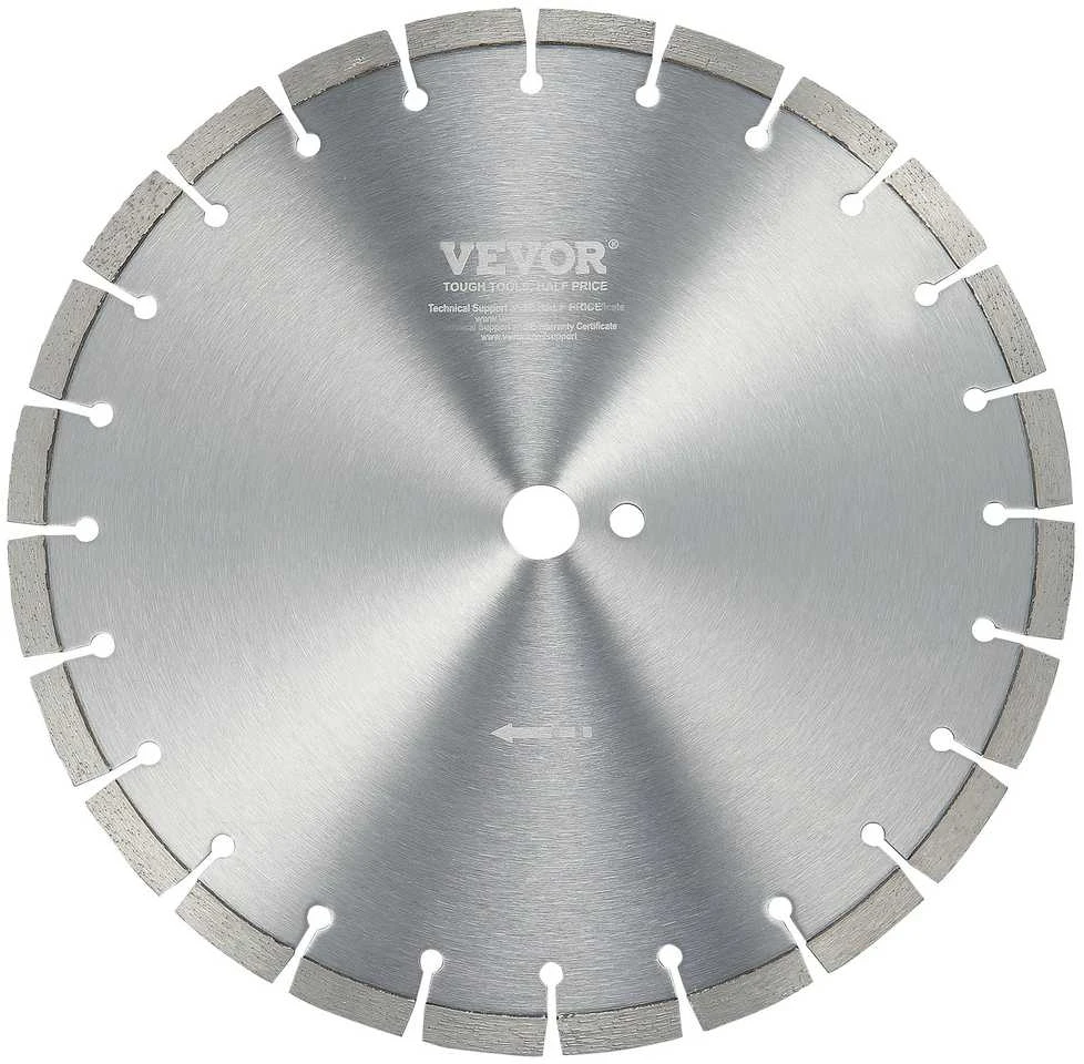 VEVOR Deimantinis pjovimo diskas 350 mm betono pjūklui