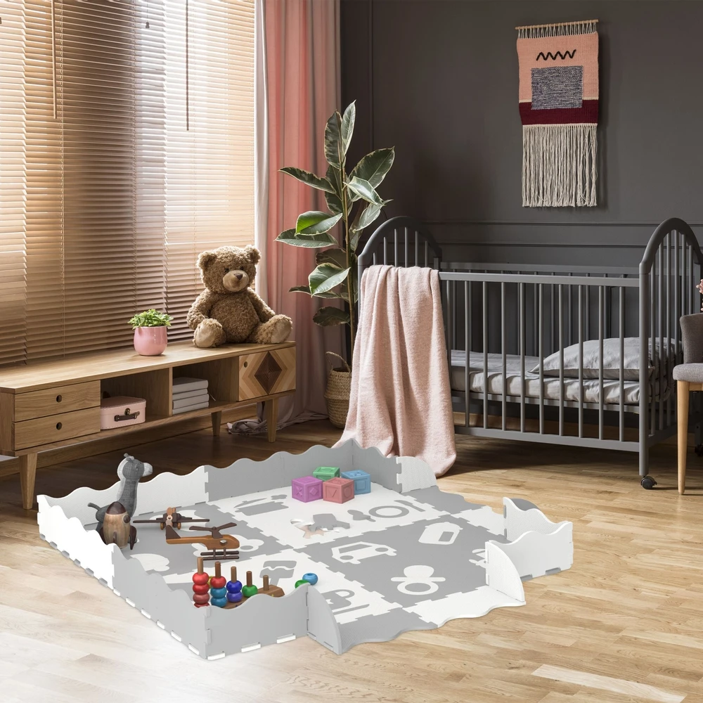 Relaxdays Dėlionės kilimėlis su įvairiais simboliais