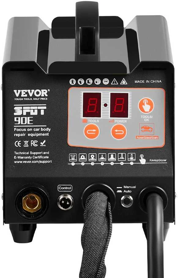 VEVOR Dėmių traukėjas suvirinimui, 3 kW, 2 pistoletai