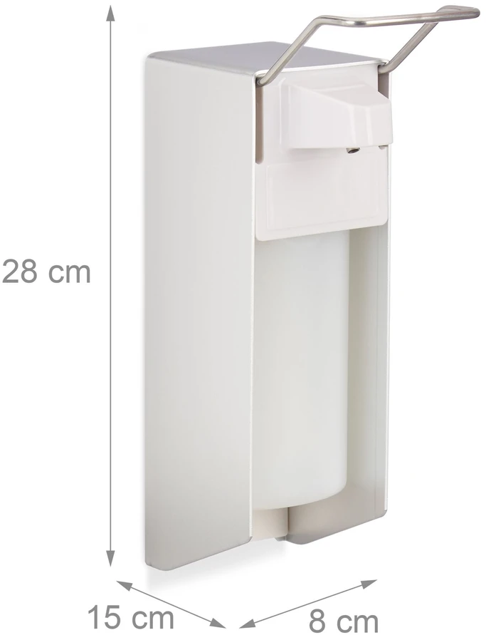 Relaxdays Dezinfekcinio skysčio ir muilo dozatorius 500 ml