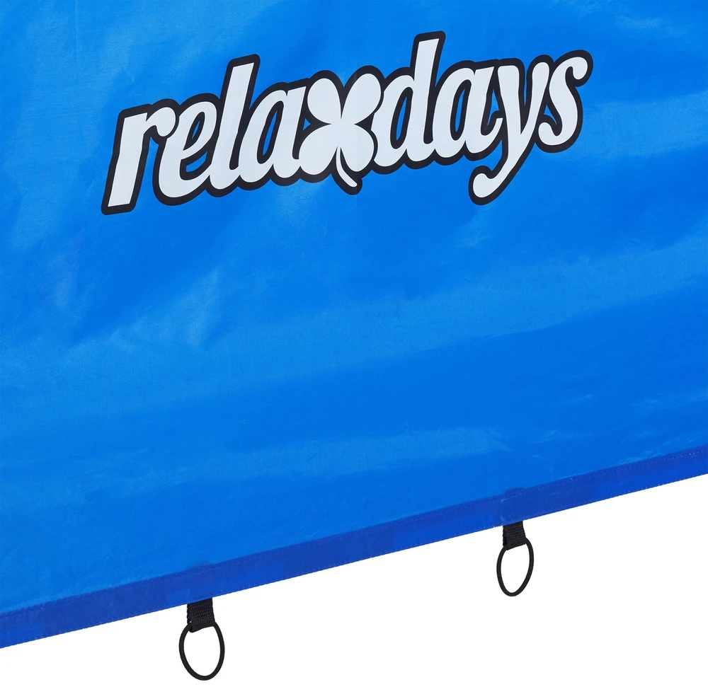 Relaxdays Dideli futbolo vartai su taikinių siena