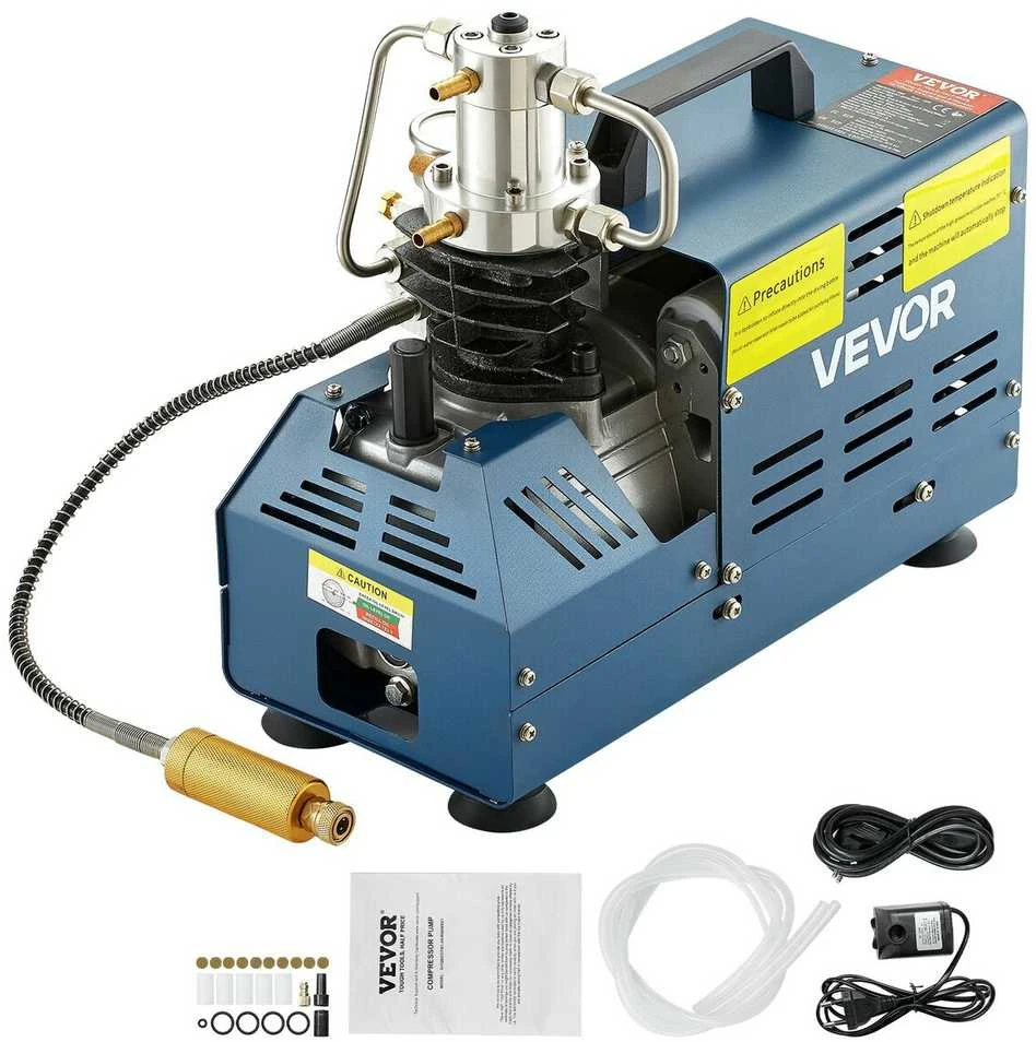 VEVOR Didelio slėgio oro kompresorius 4500 PSI 1800W