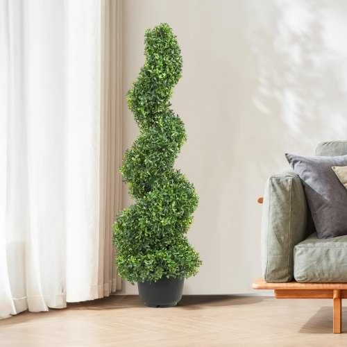 VEVOR Dirbtiniai bugieniai medžiai 120 cm (2 vnt.)