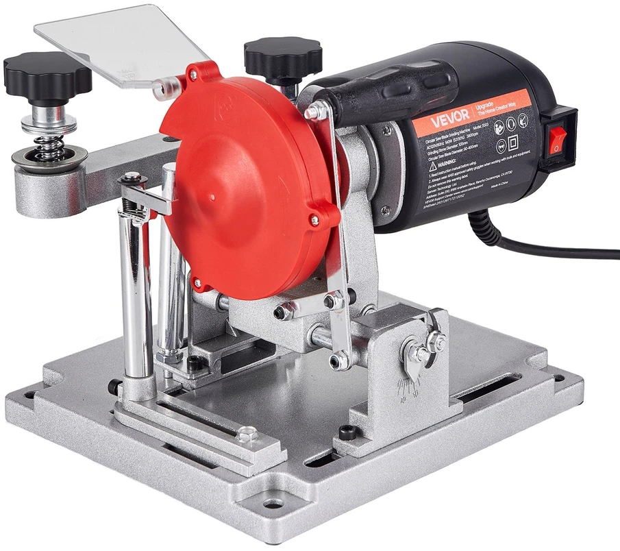 VEVOR Diskinio pjūklo ašmenų galąstuvas, 140W 5700RPM