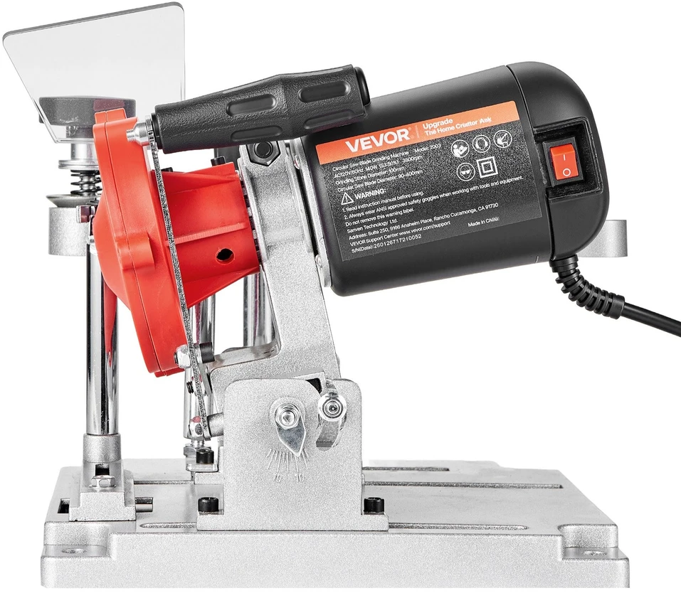 VEVOR Diskinio pjūklo ašmenų galąstuvas, 140W 5700RPM