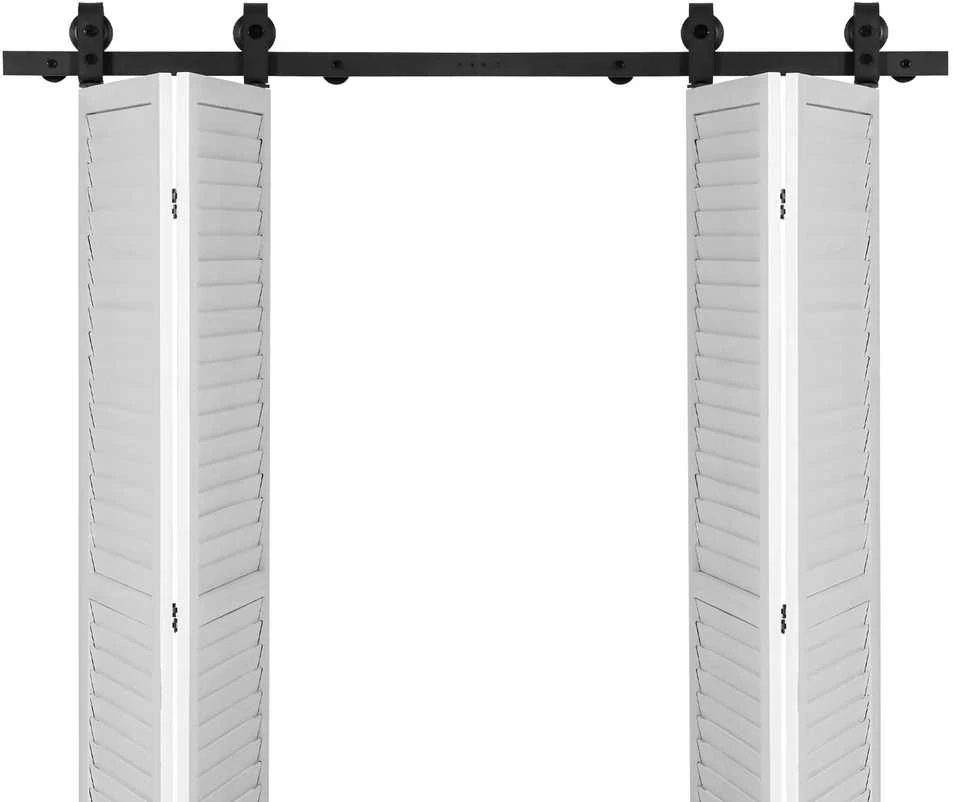 VEVOR dvejų poslinkių tvarkingų durų bėgių sistema 152 cm