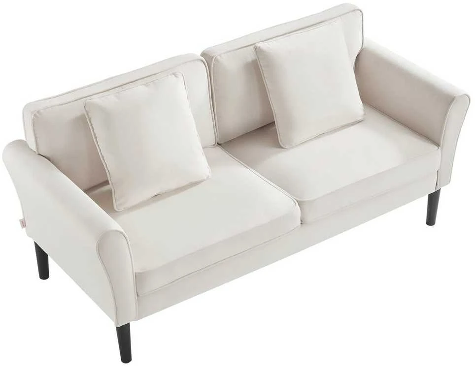 VEVOR Dviejų vietų sofa iš veliūro audinio