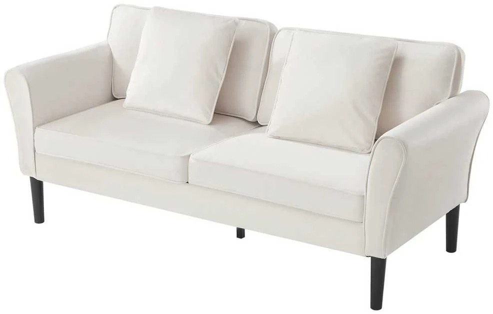 VEVOR Dviejų vietų sofa iš veliūro audinio