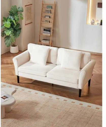 VEVOR Dviejų vietų sofa iš veliūro audinio