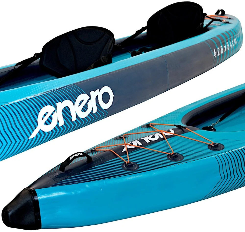 Enero Dvivietis kajakas mėlynas 465x74x42 cm