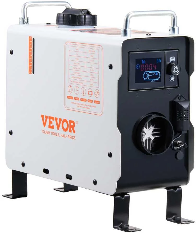 VEVOR Dyzelinis oro šildytuvas 12V/24V 2KW su Bluetooth