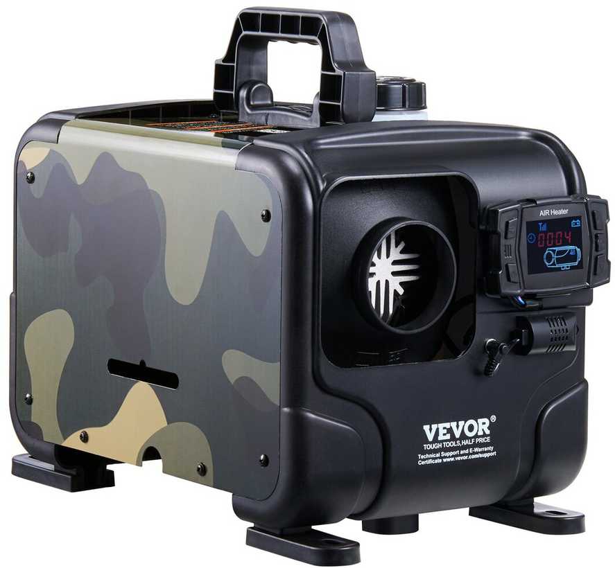 Vevor Dyzelinis oro šildytuvas 8 kW su Bluetooth