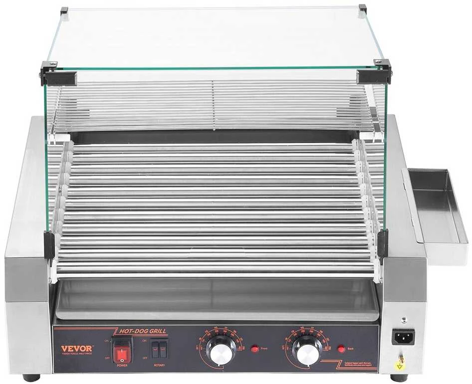 VEVOR Elektrinė 30 dešrelių grilis su 11 volelių