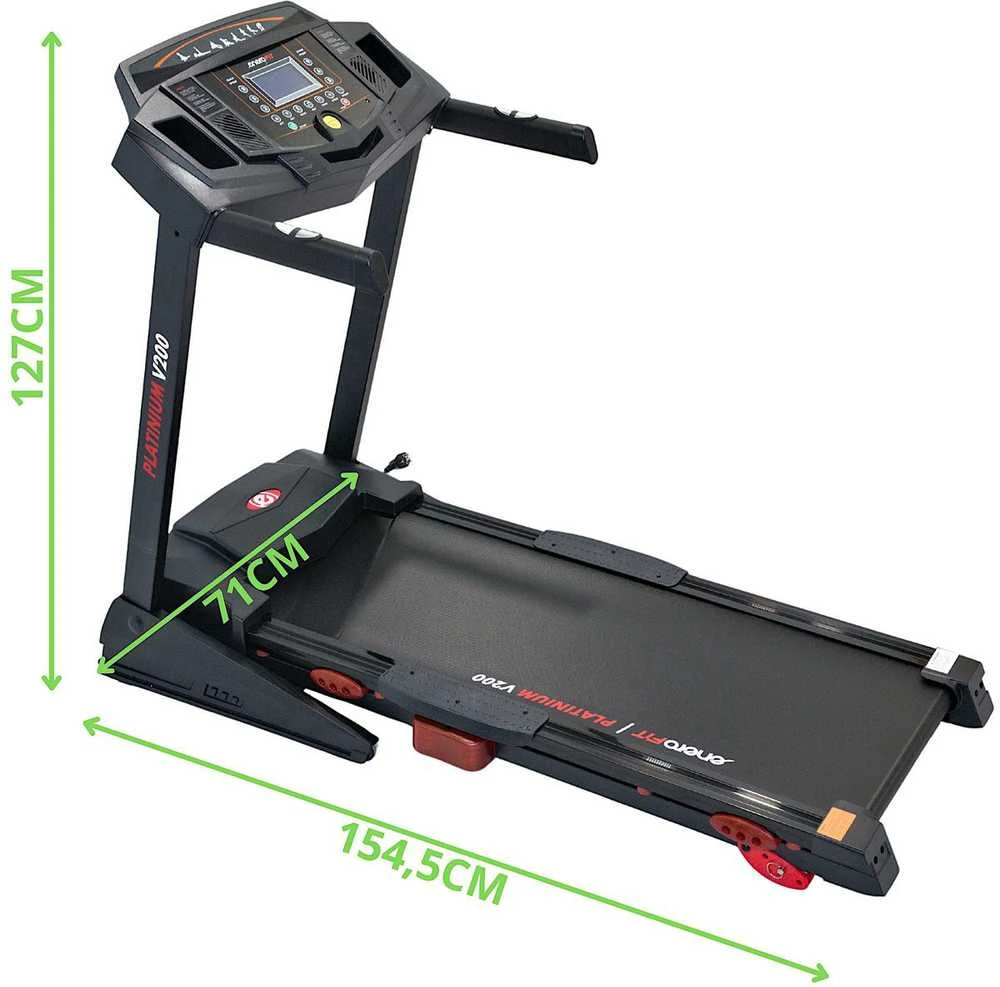 Enero Elektrinė bėgimo takelis Platinum V200