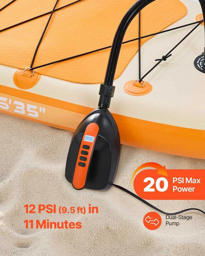 VEVOR Elektrinė irklentės pompa su 12V jungtimi