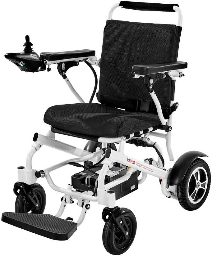Vevor Elektrinis neįgaliųjų vežimėlis 136 kg talpa