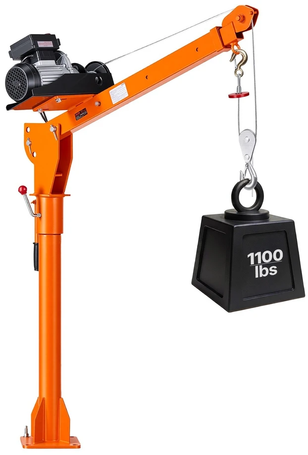 Elektrinis pikapo kranas 499 kg