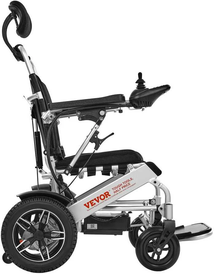 Vevor Elektrinis vežimėlis su reguliuojama atrama 136 kg