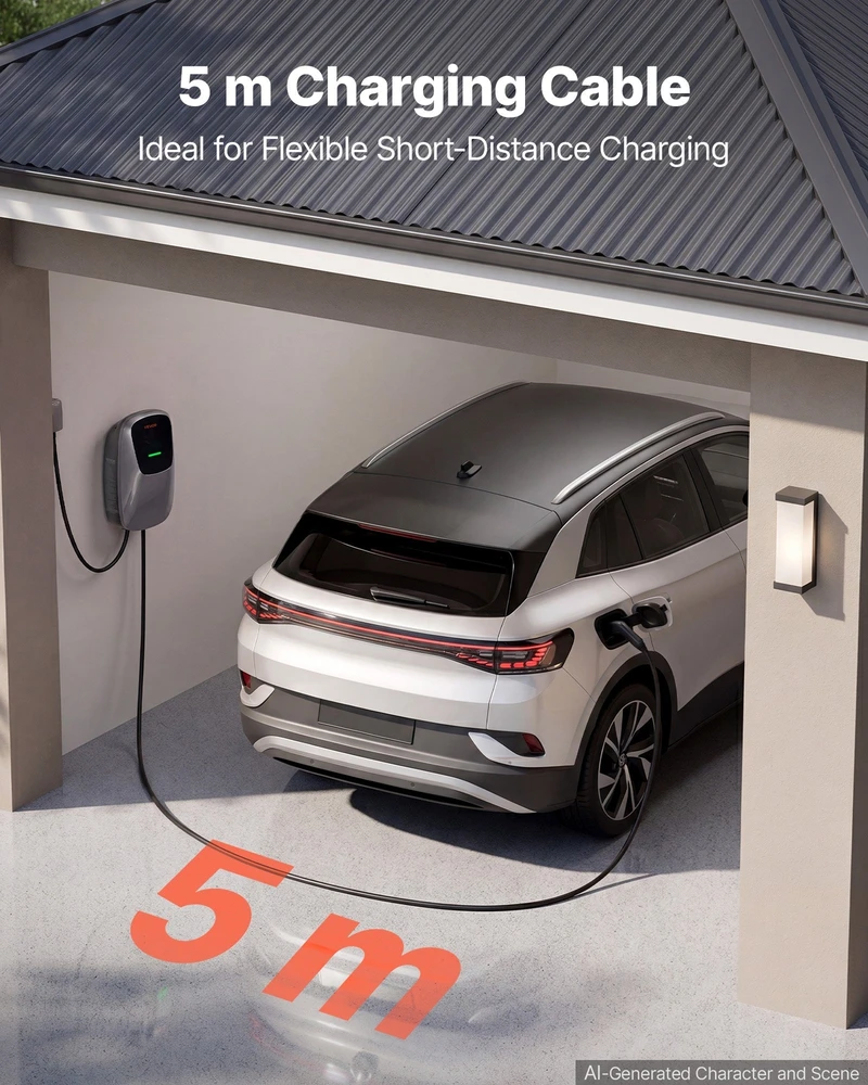 VEVOR Elektromobilio įkrovimo stotelė 7 kW