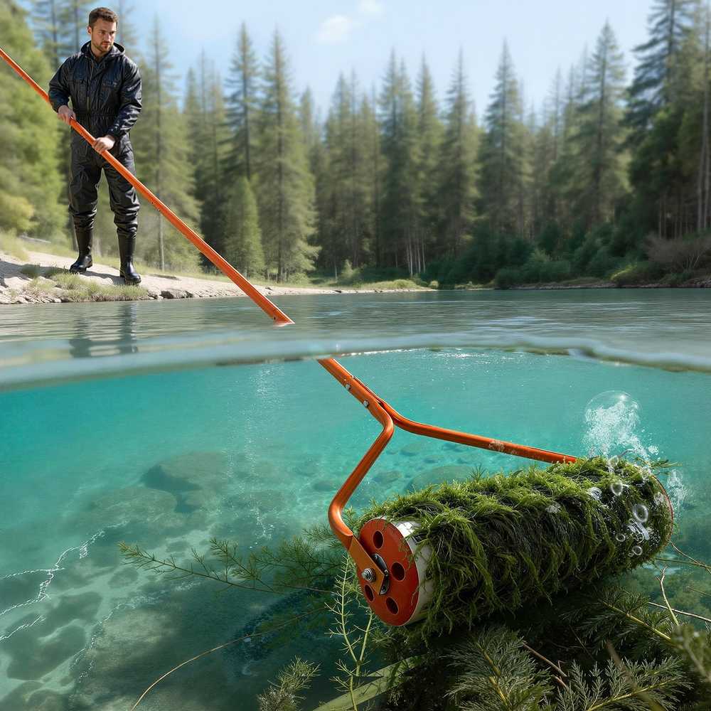 VEVOR Ežerinių piktžolių valytuvas 6,09 m
