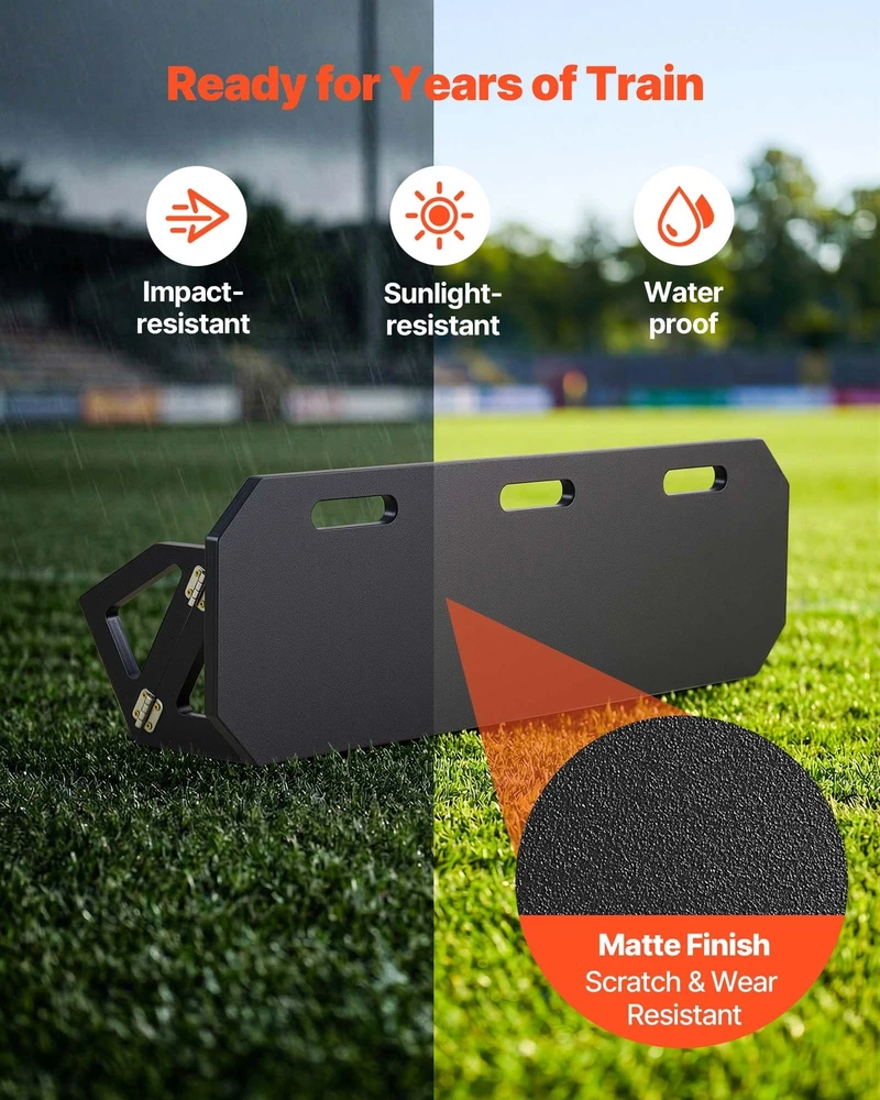 VEVOR Futbolo atmušimo lenta, 1000 x 300 mm