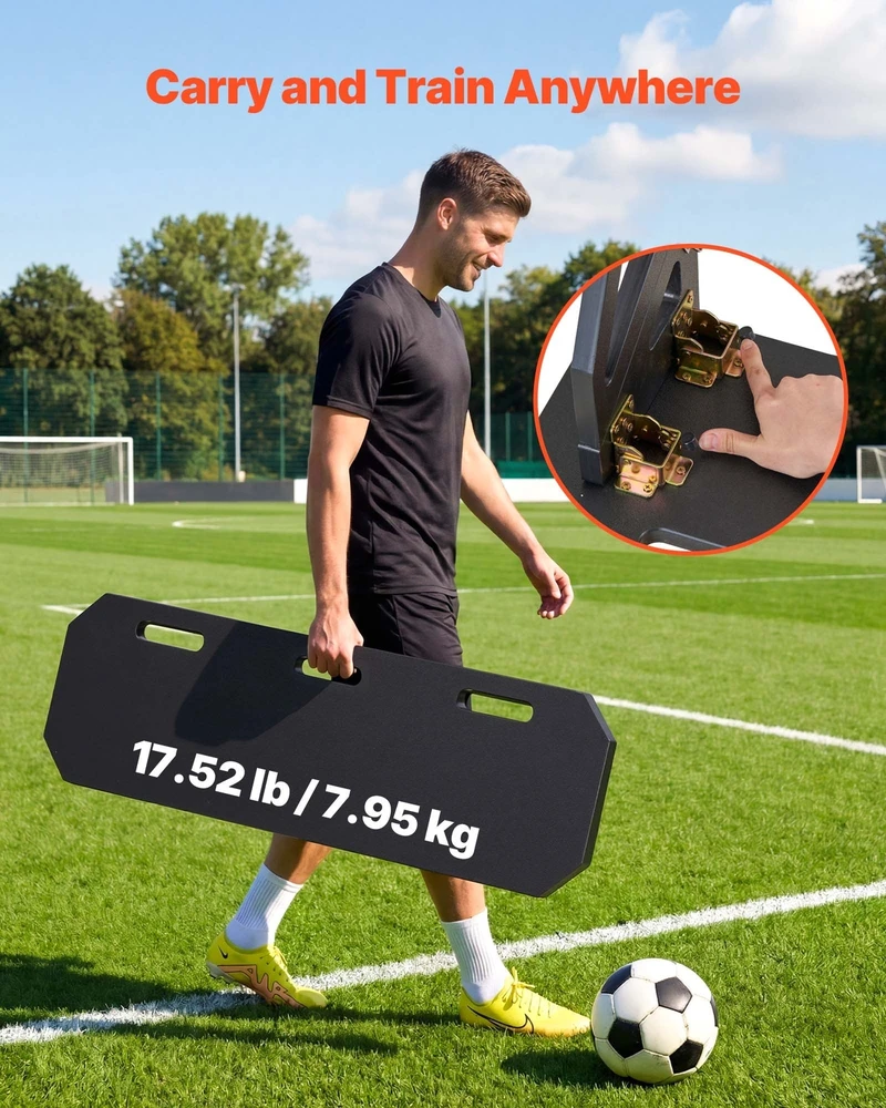VEVOR Futbolo atmušimo lenta, 1000 x 300 mm