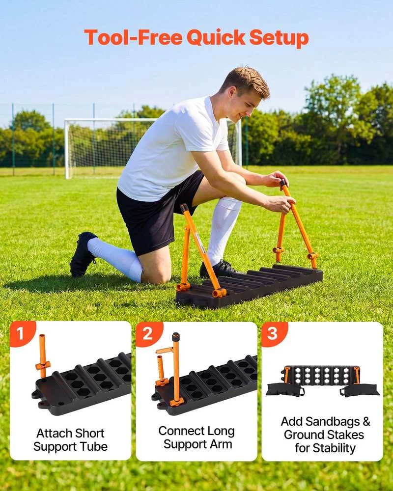VEVOR Futbolo atšokimo lenta, 950 x 250 mm