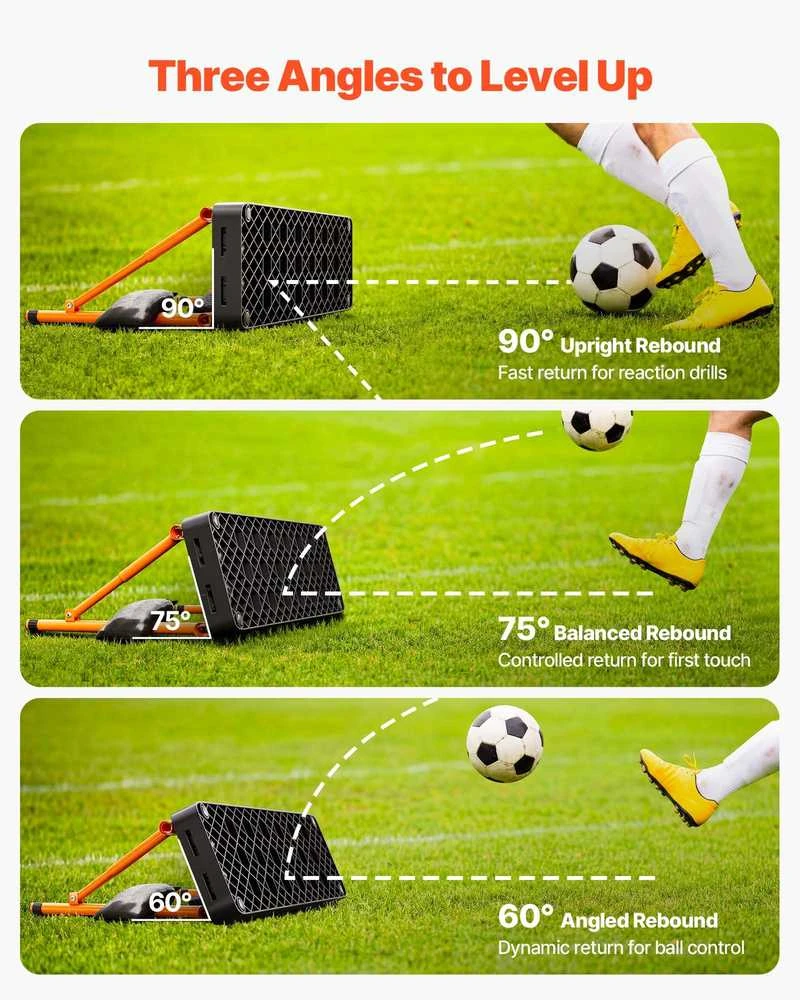 VEVOR Futbolo atšokimo lenta, 950 x 250 mm