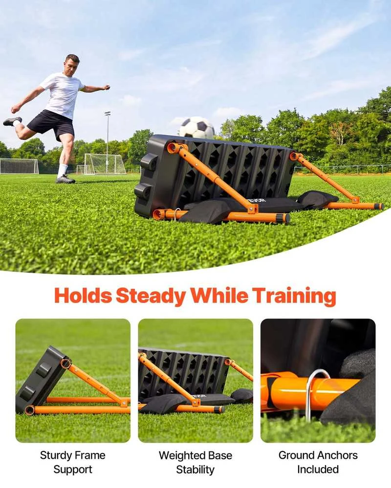VEVOR Futbolo atšokimo lenta, 950 x 250 mm