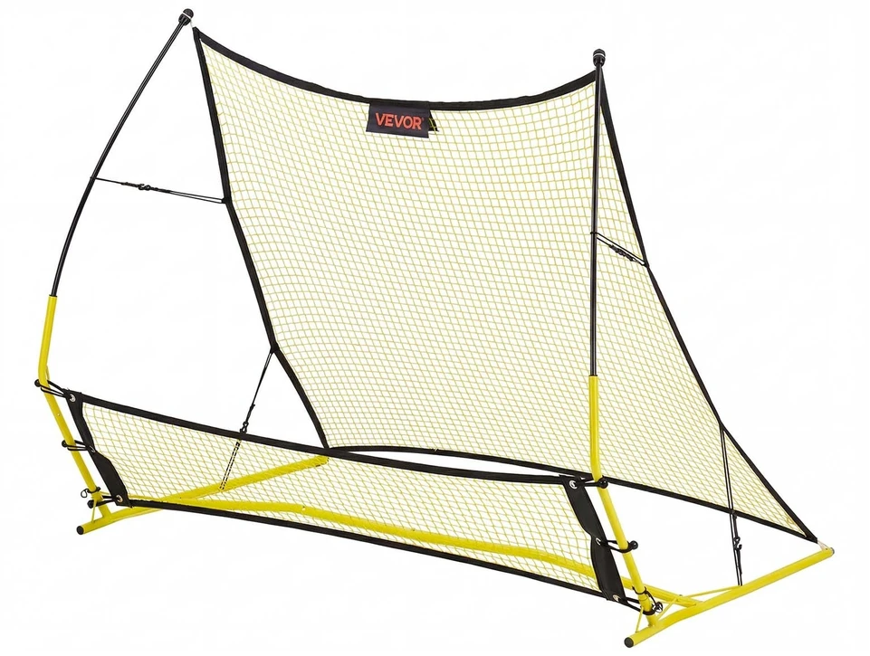 VEVOR Futbolo atšokimo tinklas 2in1, 1830 x 1085 mm