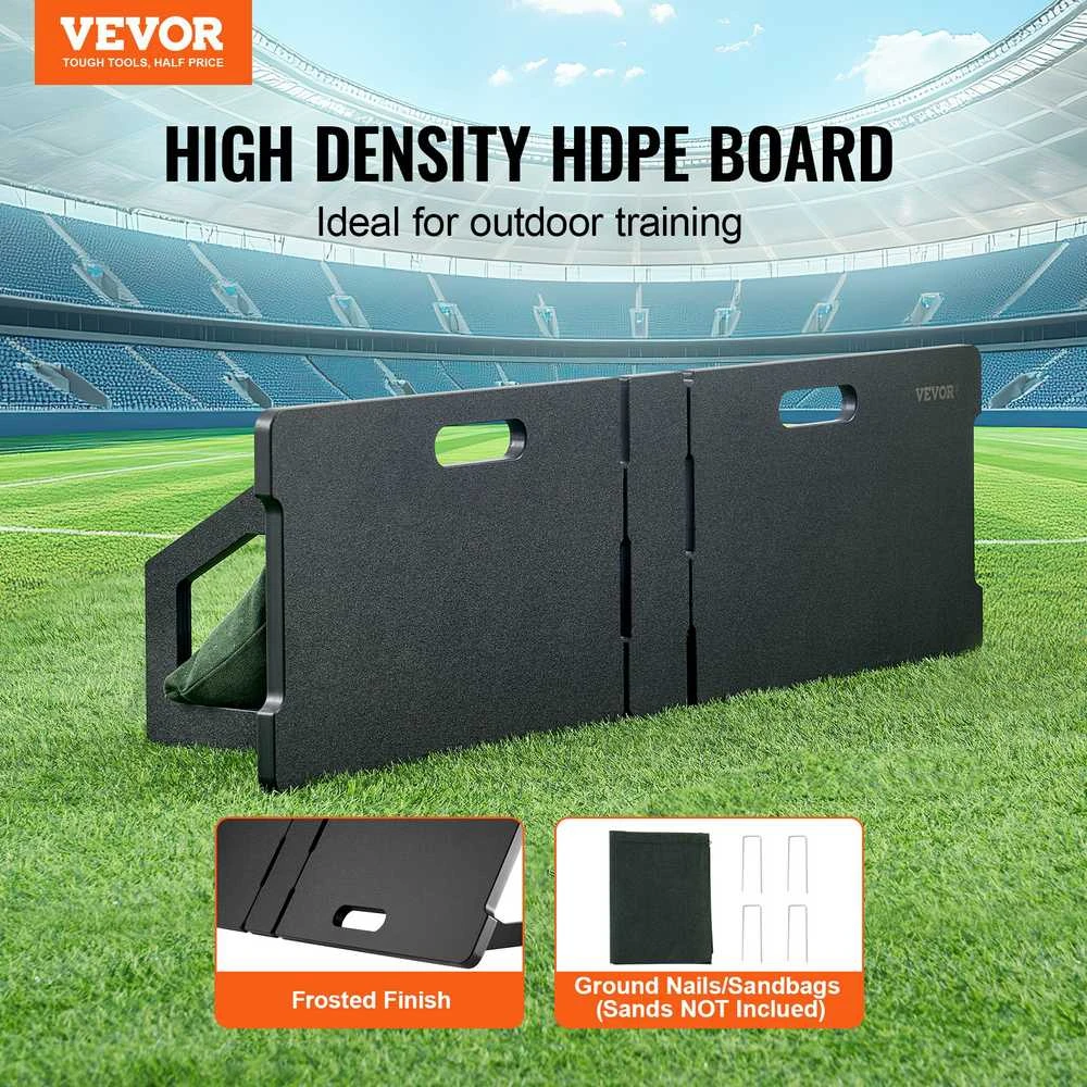 Vevor futbolo rikošeto sienelė 115x33 cm