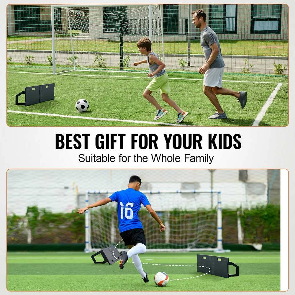 Vevor futbolo rikošeto sienelė 115x33 cm