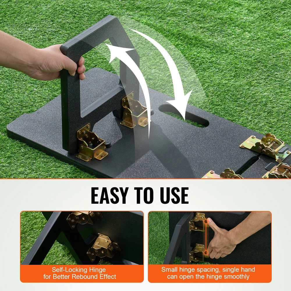 Vevor futbolo rikošeto sienelė 115x33 cm