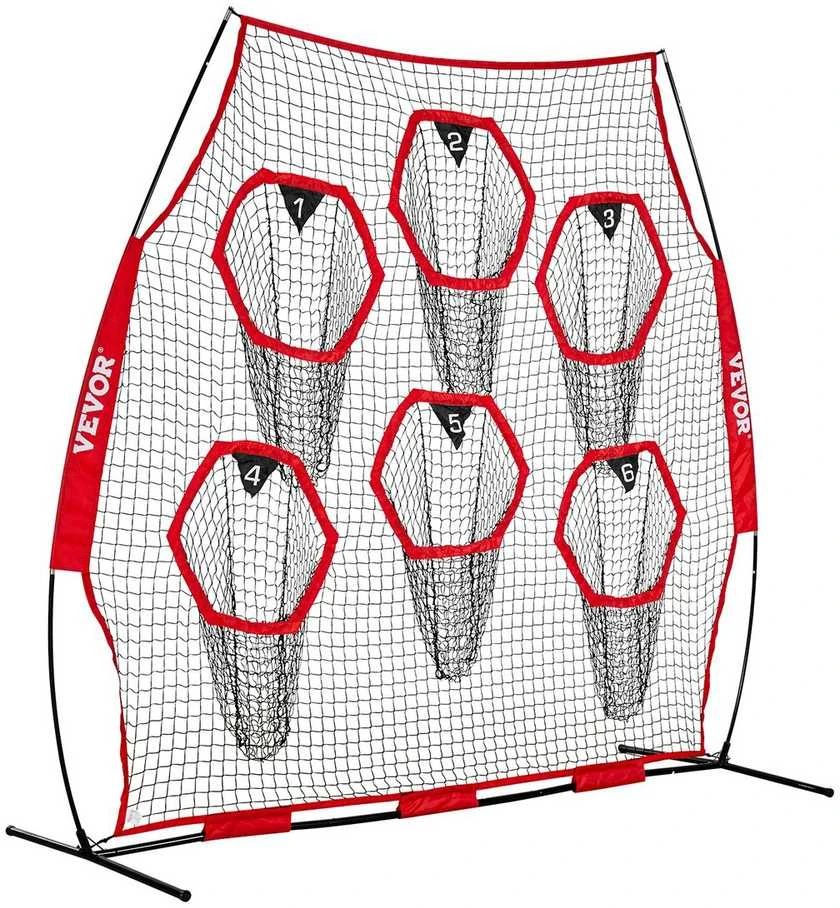 Vevor Futbolo treniruoklis su taikiniais 2.4x2.4m