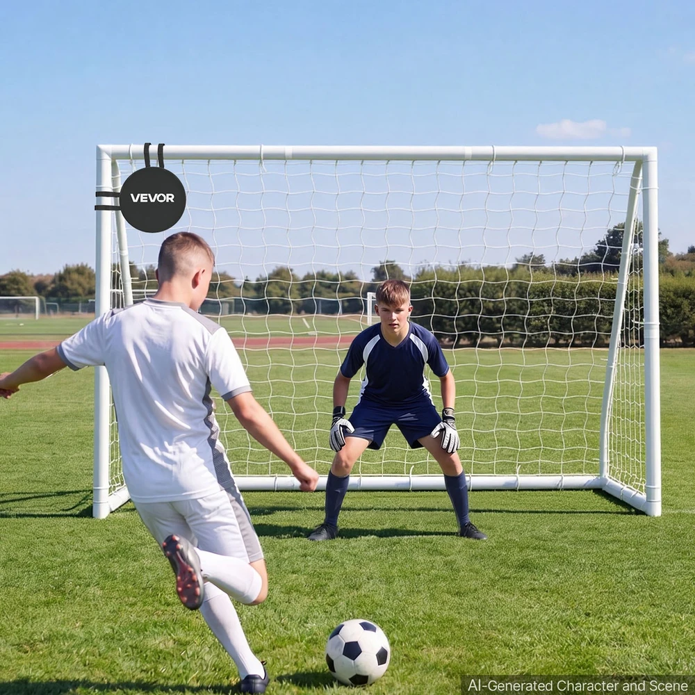 VEVOR Futbolo vartai 3 x 2 m iš PVC