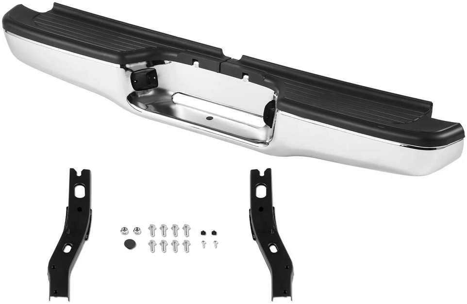 VEVOR Galinis laiptų chromuotas bamperis Toyota Tacoma