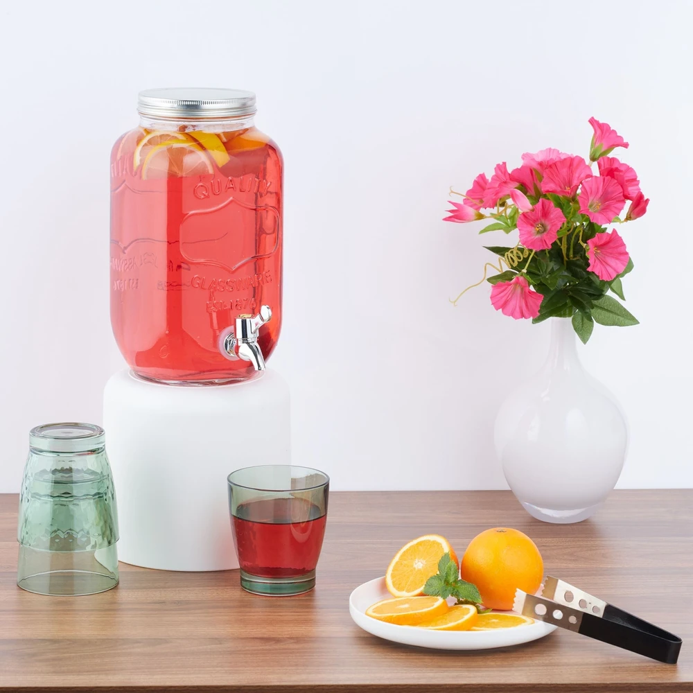 Gertuvė Relaxdays 2 gėrimų dozatorių rinkinys 3,5L