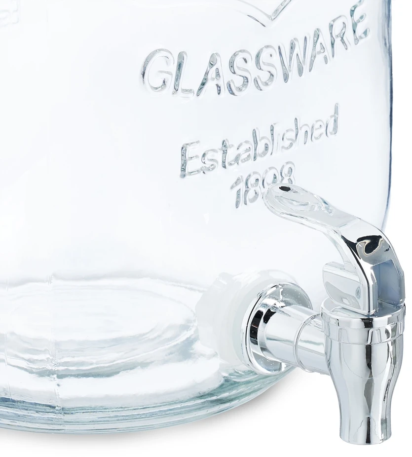 Gertuvė Relaxdays 2 stiklinių gėrimų dozatorių rinkinys 3,5 l