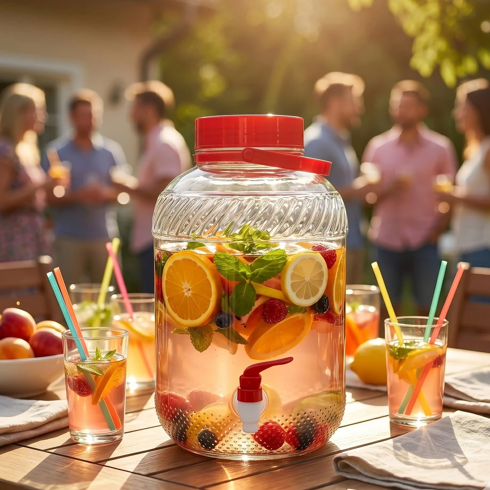 Gertuvė Relaxdays Šaltų gėrimų dozatorius, 10 L
