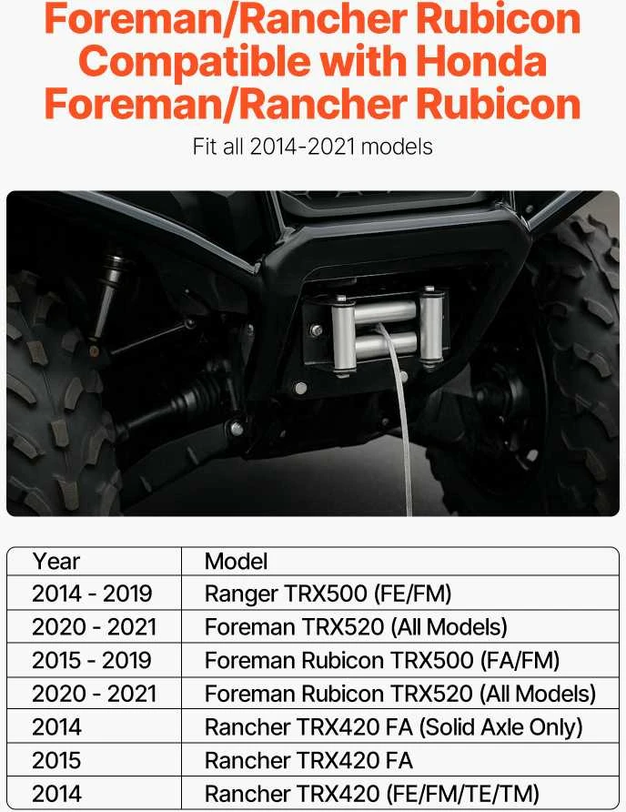 VEVOR Gervės laikiklis Honda Foreman ir Rancher
