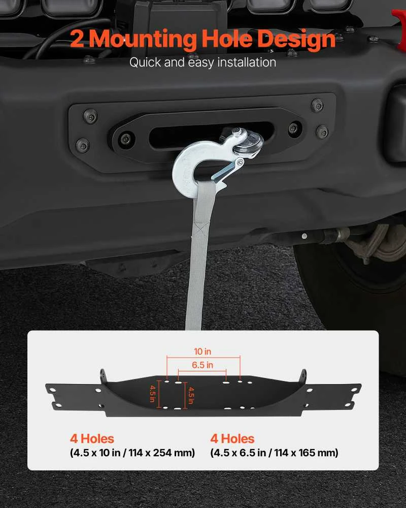 VEVOR Gervės laikiklis Jeep Wrangler JL/JLU