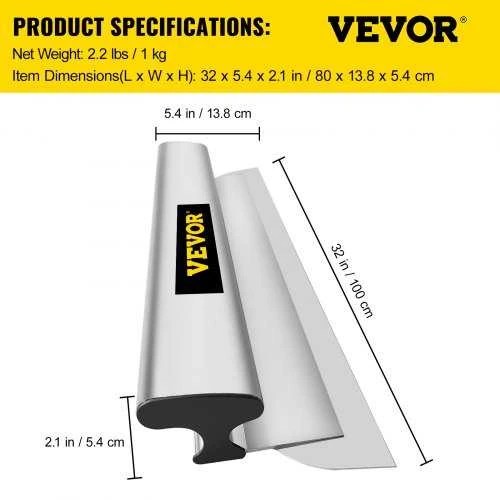 VEVOR Glaistymo peilis iš nerūdijančio plieno, 80 cm