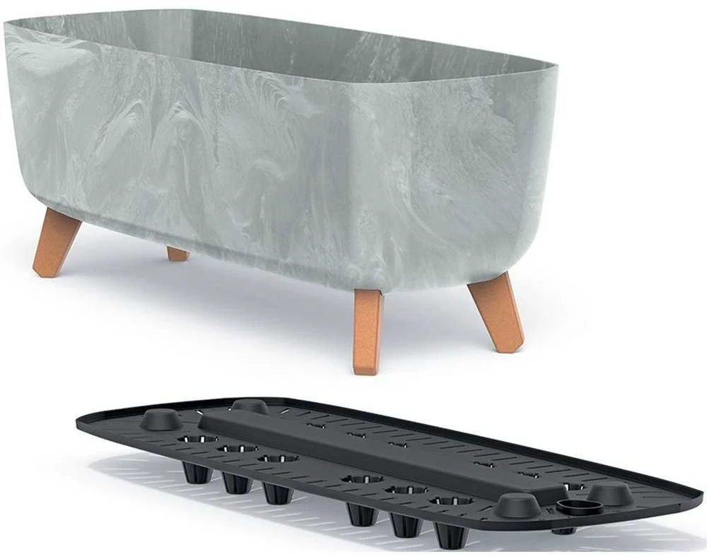 Prosperplast Gracia betoninė vazono dėžė 58x24 cm