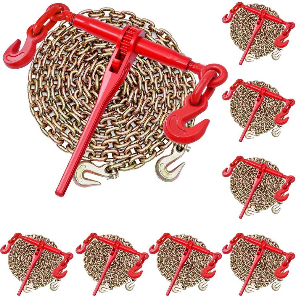 VEVOR Grandininis ratchetas 1 cm x 3 m G80 tvirtinimui
