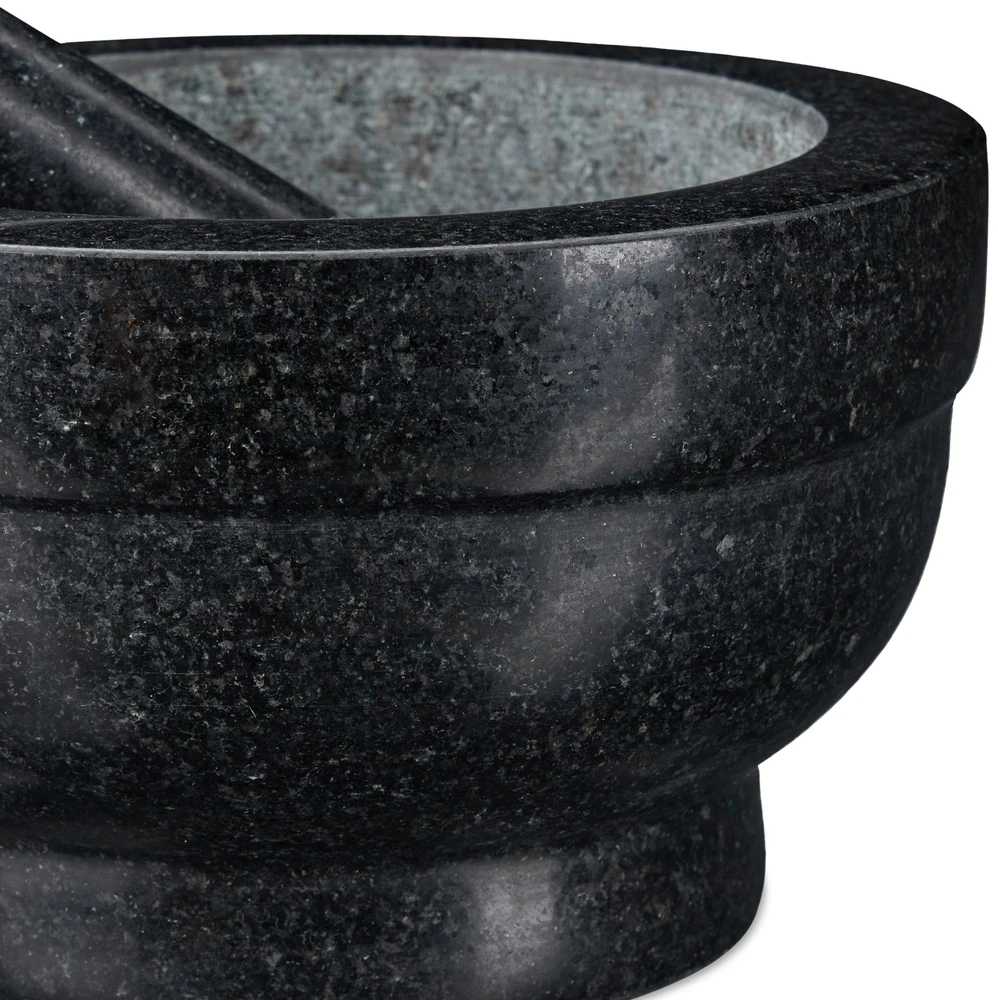 Relaxdays Granito grūstuvė su grūstuku 20 cm