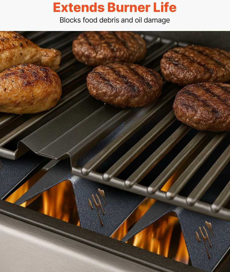 VEVOR grilio grotelės Weber Spirit 200 serijai, 39 cm